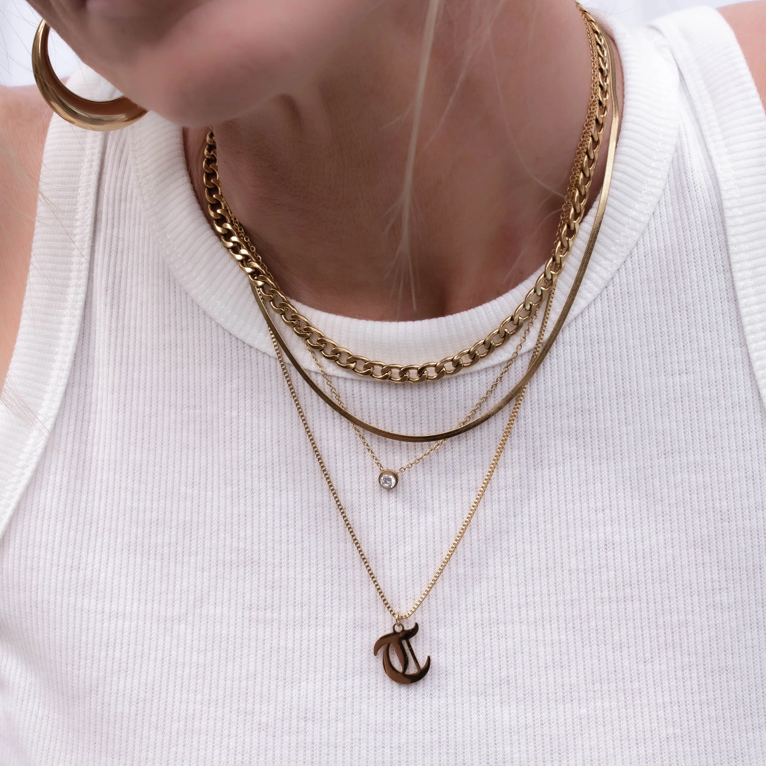 DIDI NECKLACE CLEAR