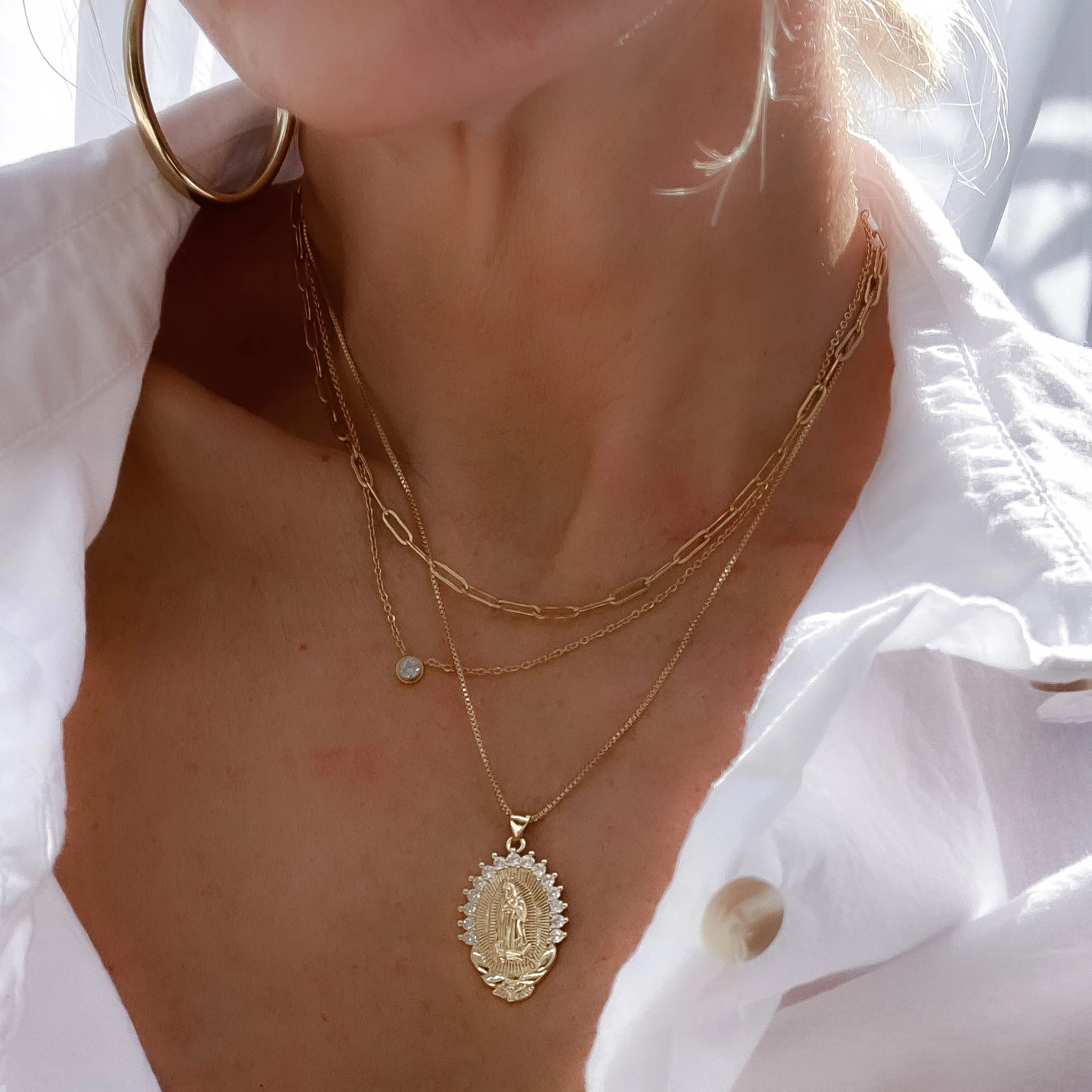 DIDI NECKLACE CLEAR