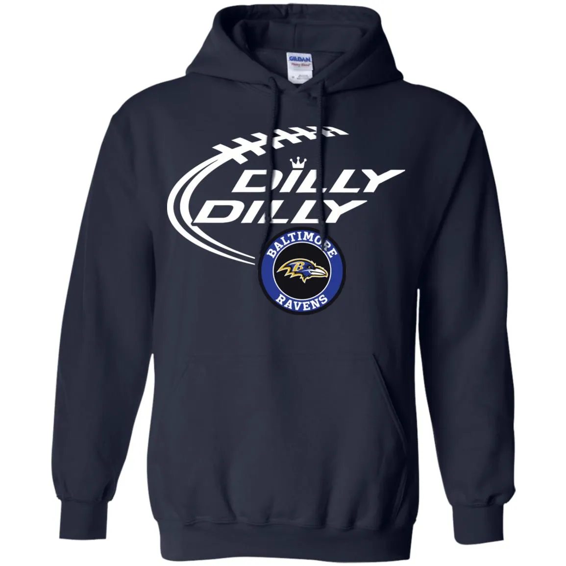 Dilly Dilly Baltimore Ravens Nfl Football Men Pullover Hoodie