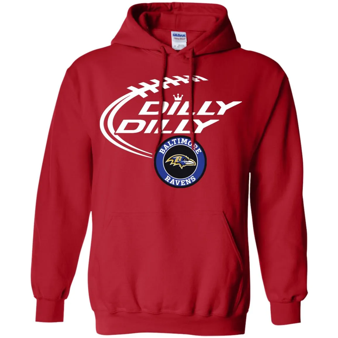 Dilly Dilly Baltimore Ravens Nfl Football Men Pullover Hoodie