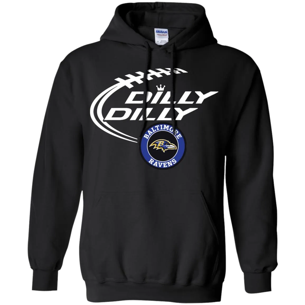 Dilly Dilly Baltimore Ravens Nfl Football Men Pullover Hoodie