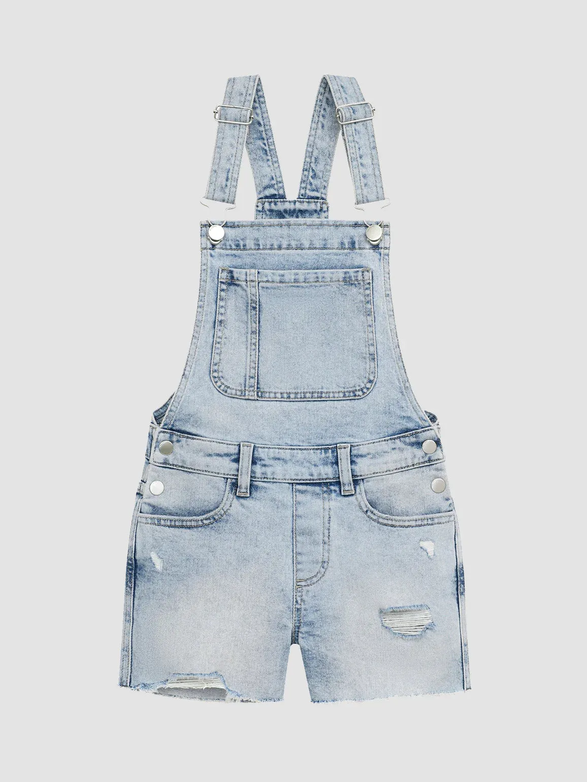 DL1961 Nora Overall Shorts _Light Blue 26438