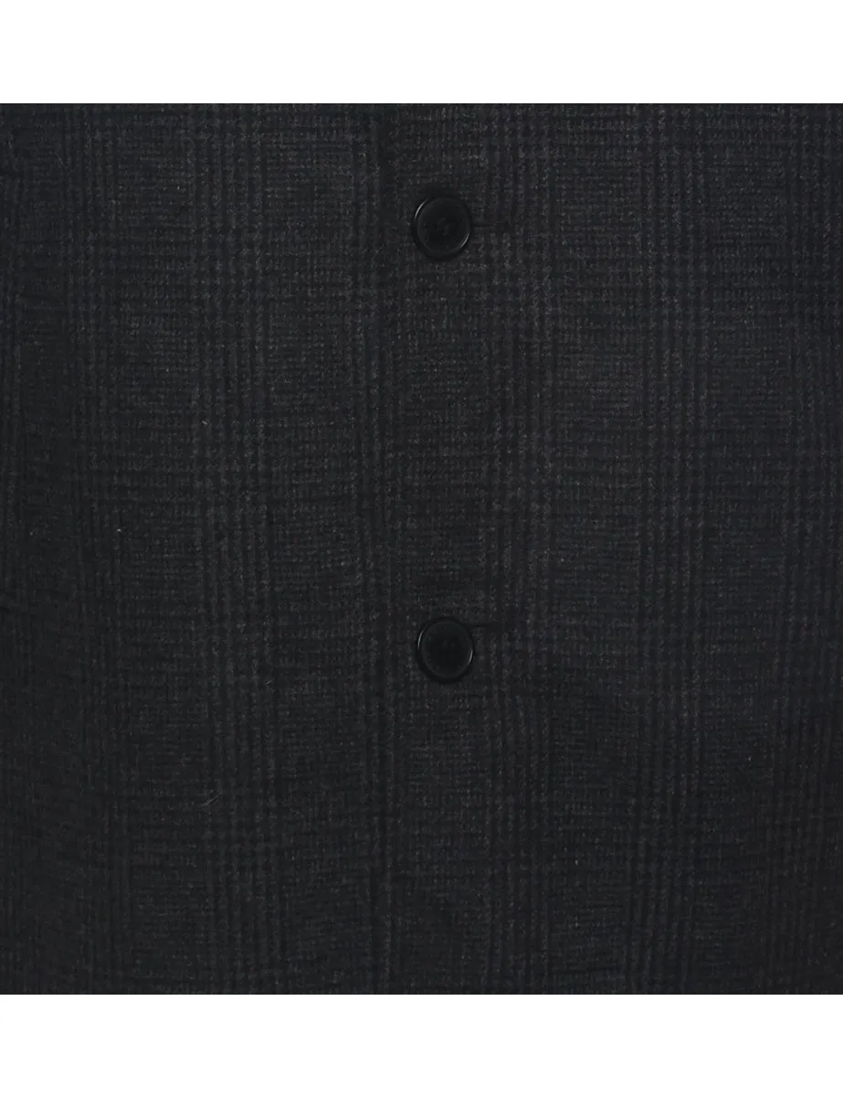 Dockers Checked Wool Coat - XL