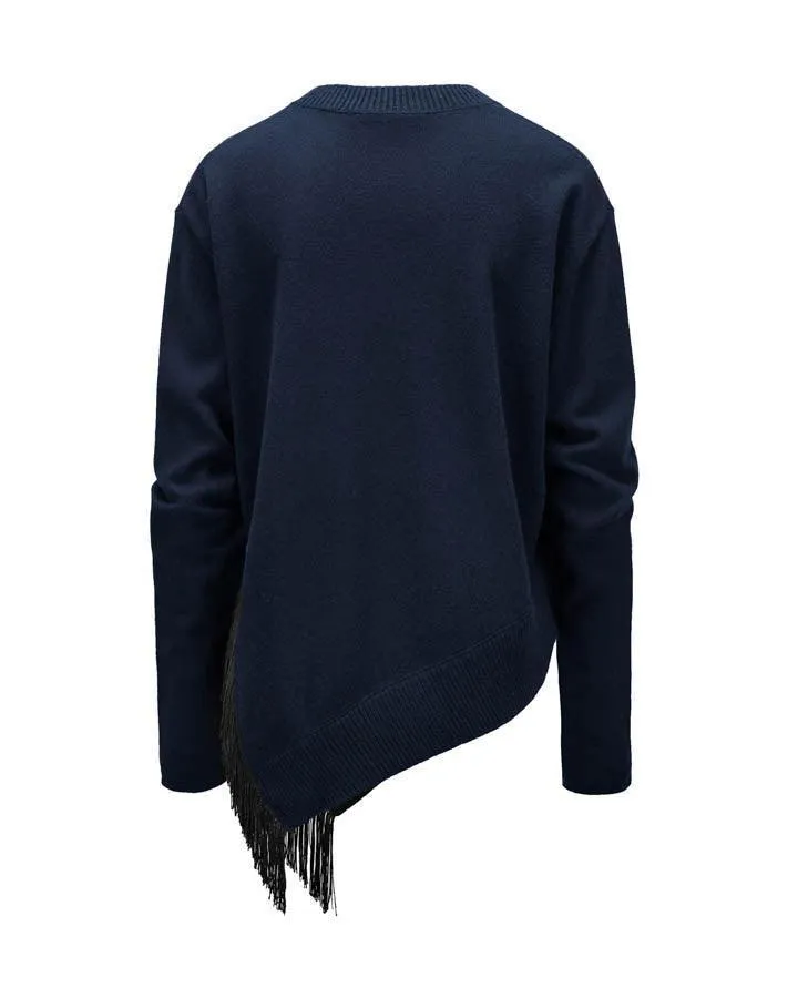 Dorothee Schumacher Fringe Statement Pullover