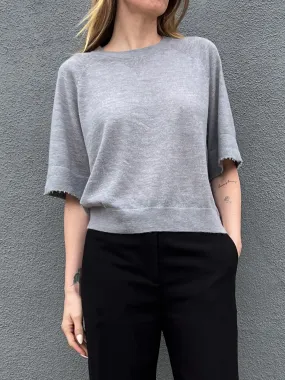 Drew Pullover in Dulce Knitwear - Harbor