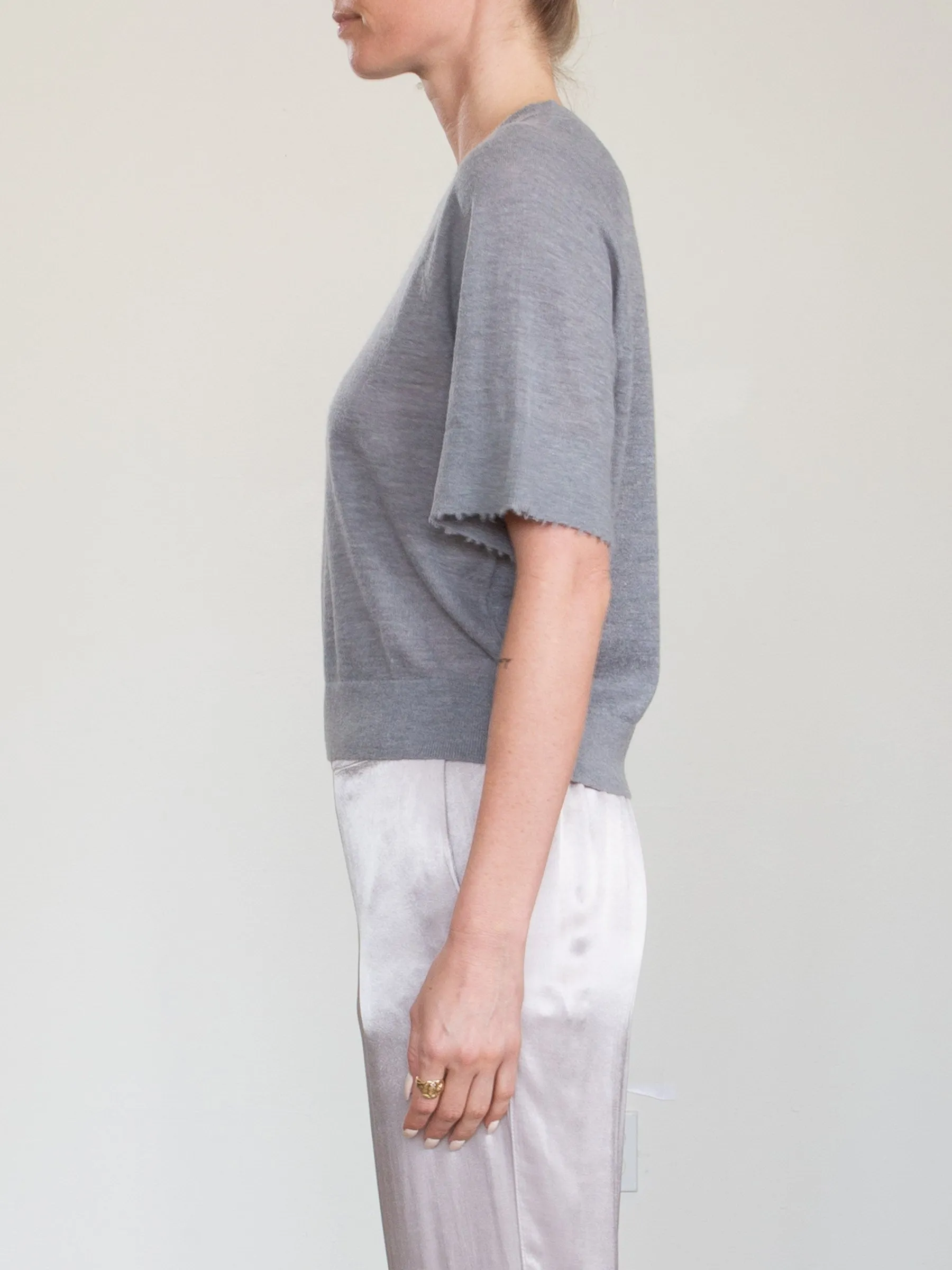 Drew Pullover in Dulce Knitwear - Harbor