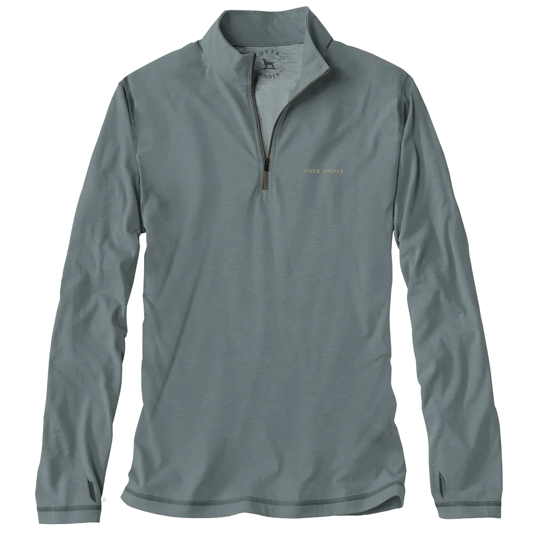DriRelease 1/4 Zip Pullover Blue Smoke