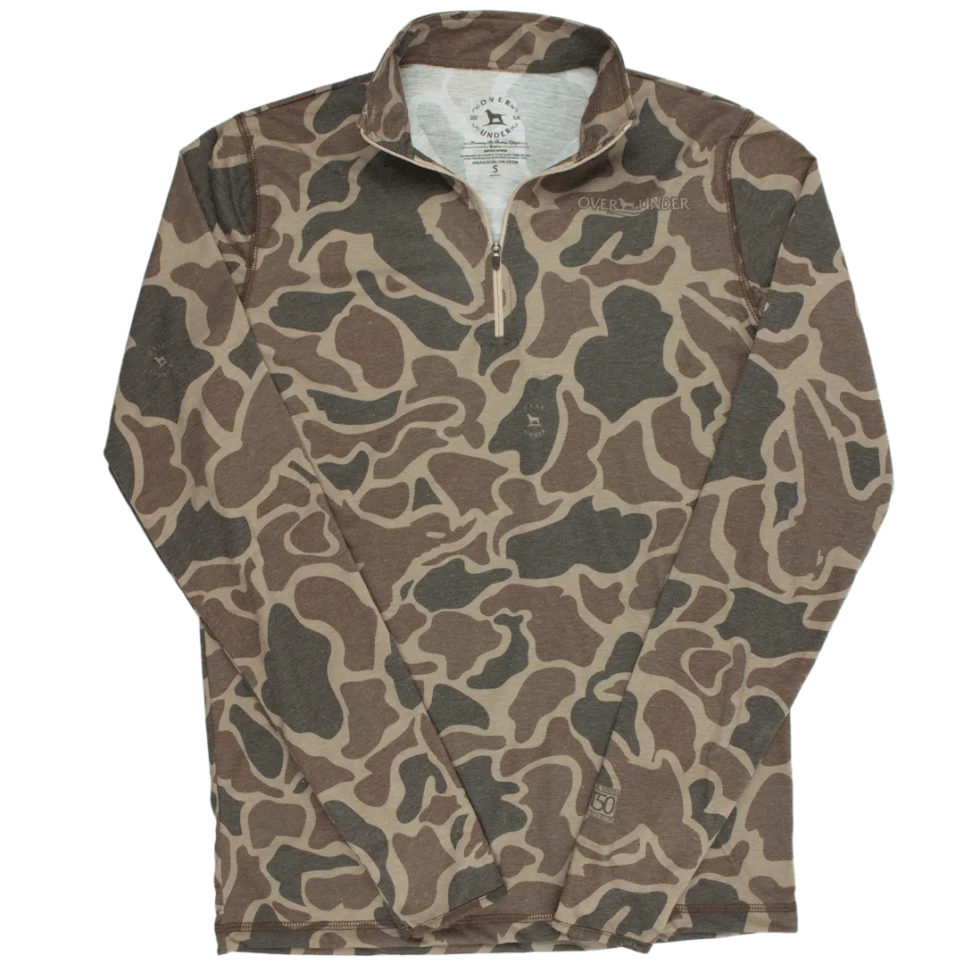 DriRelease 1/4 Zip Pullover Duck Camo