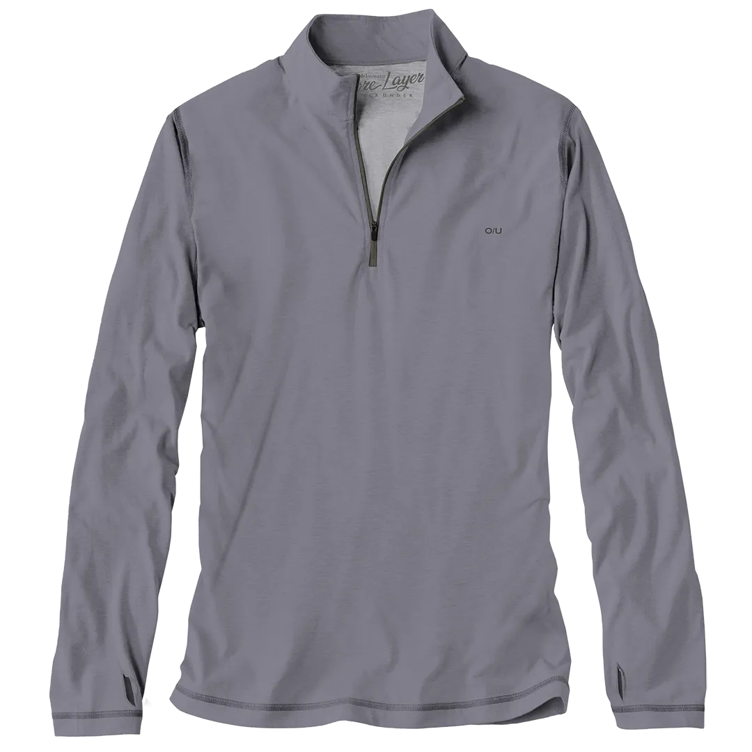 DriRelease 1/4 Zip Pullover Quicksilver