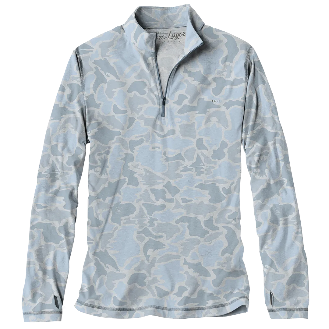 DriRelease 1/4 Zip Pullover Water Camo