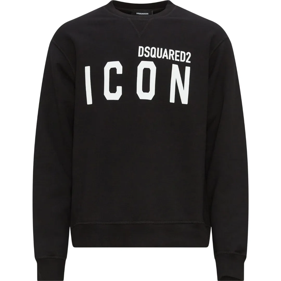 Dsquared2 Icon Logo Cool Fit Black Sweatshirt