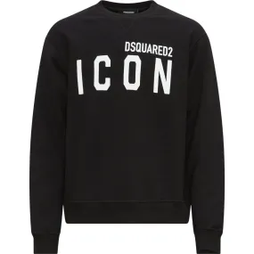 Dsquared2 Icon Logo Cool Fit Black Sweatshirt