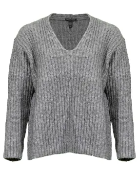 Eileen Fisher Wool Blend Loft Box Top