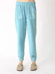 ELECTRIC & ROSE-HAYDEN SWEATPANT-DAISY SHERPA FROST