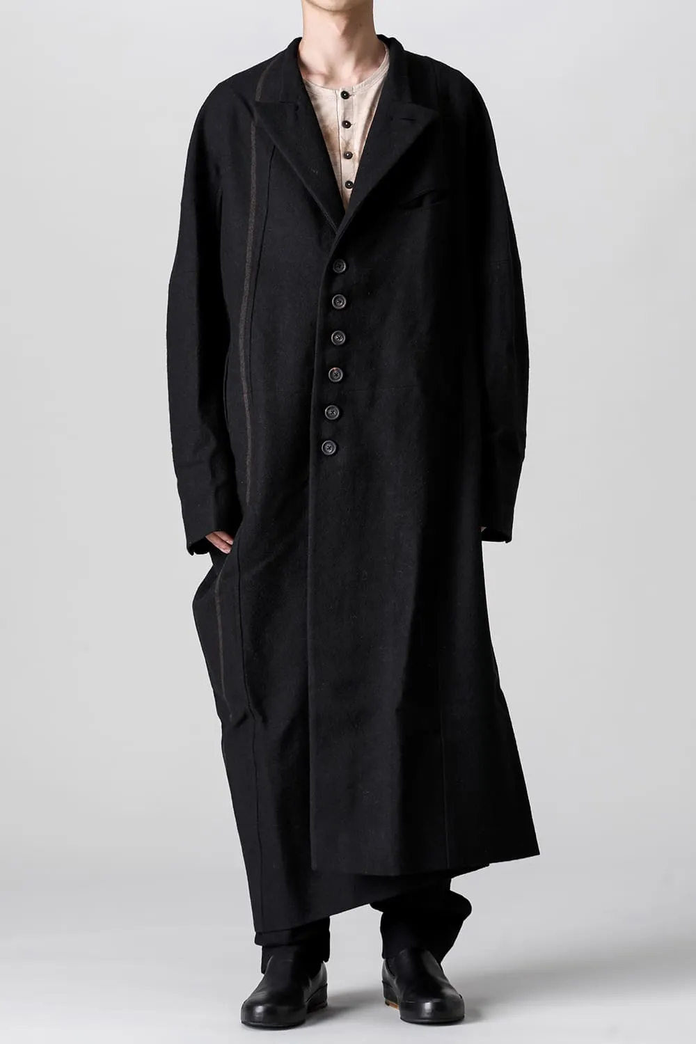 Elongated Asymmetric Coat