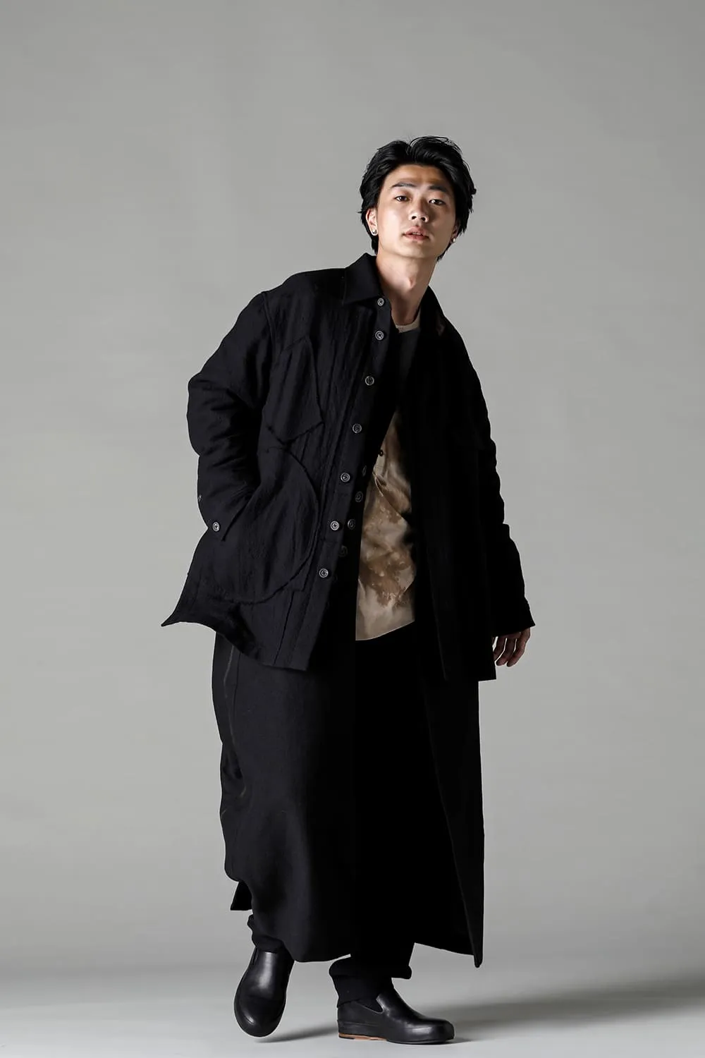 Elongated Asymmetric Coat