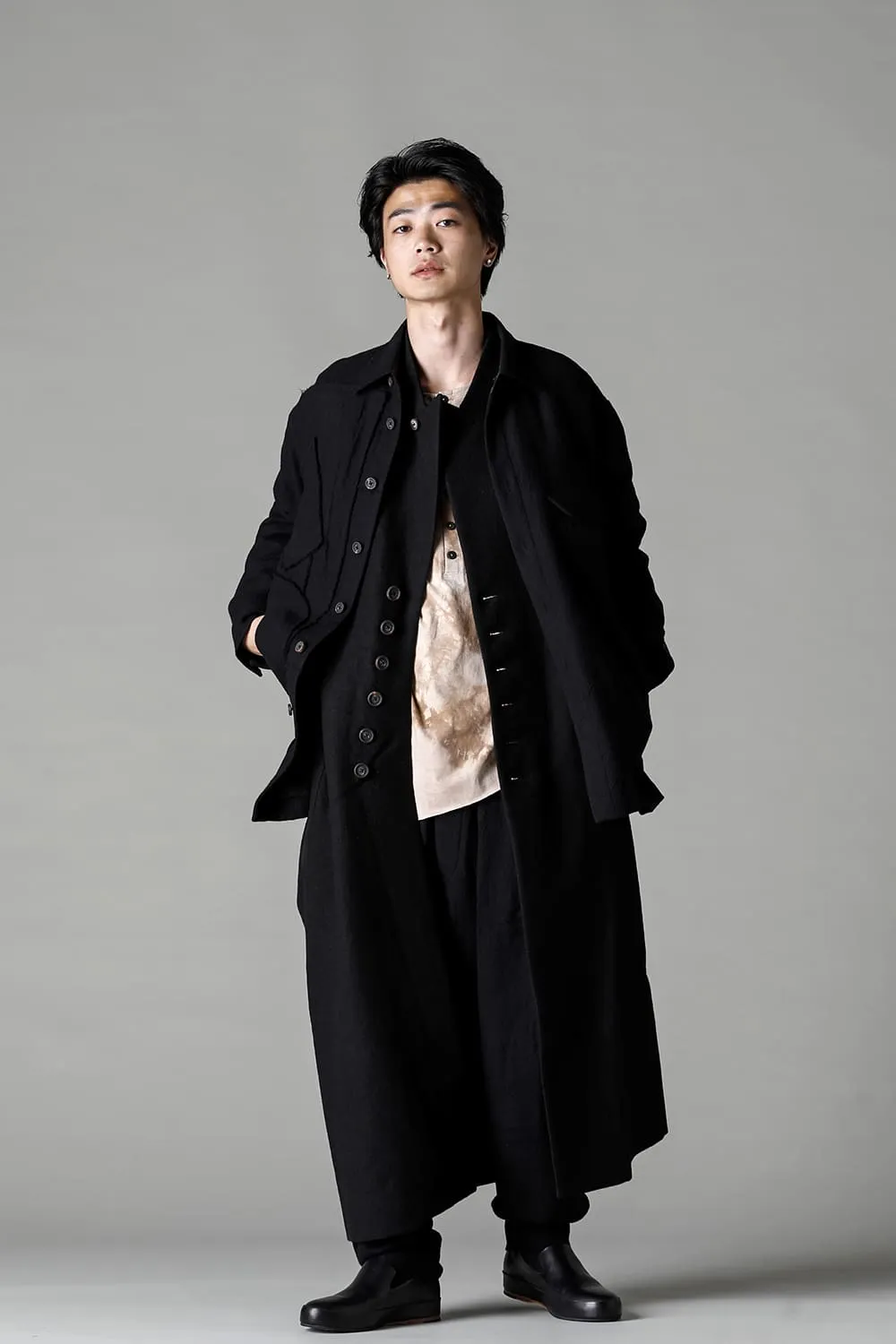 Elongated Asymmetric Coat