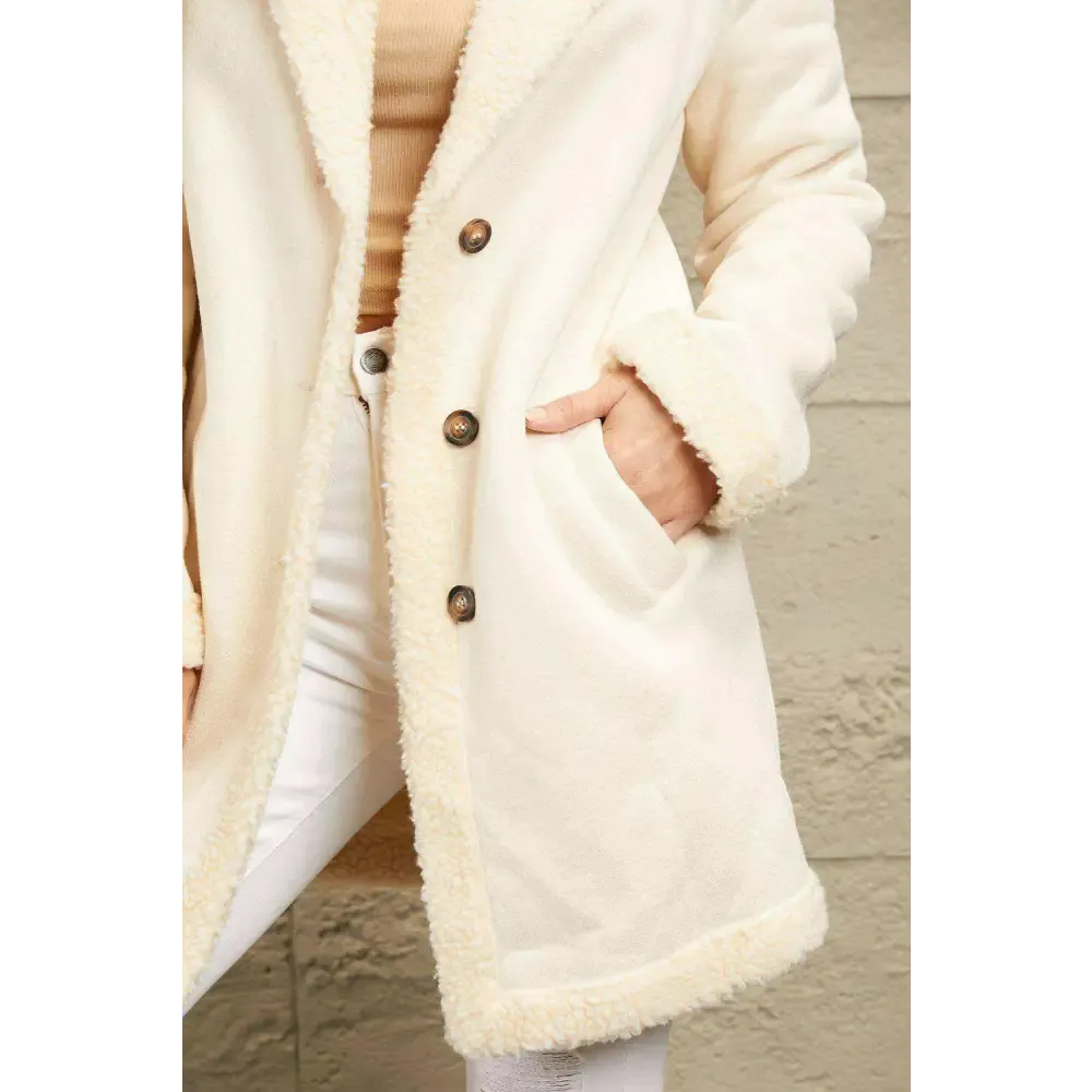 Experience Ultimate Comfort with the Longline Teddy Coat in Luxury Fashion