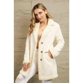 Experience Ultimate Comfort with the Longline Teddy Coat in Luxury Fashion