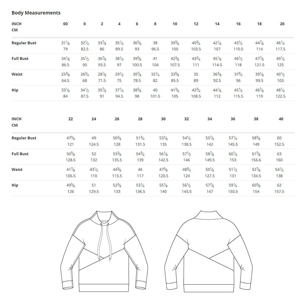 Fabric Pack: Boalsburg Pullover - Two Fabrics