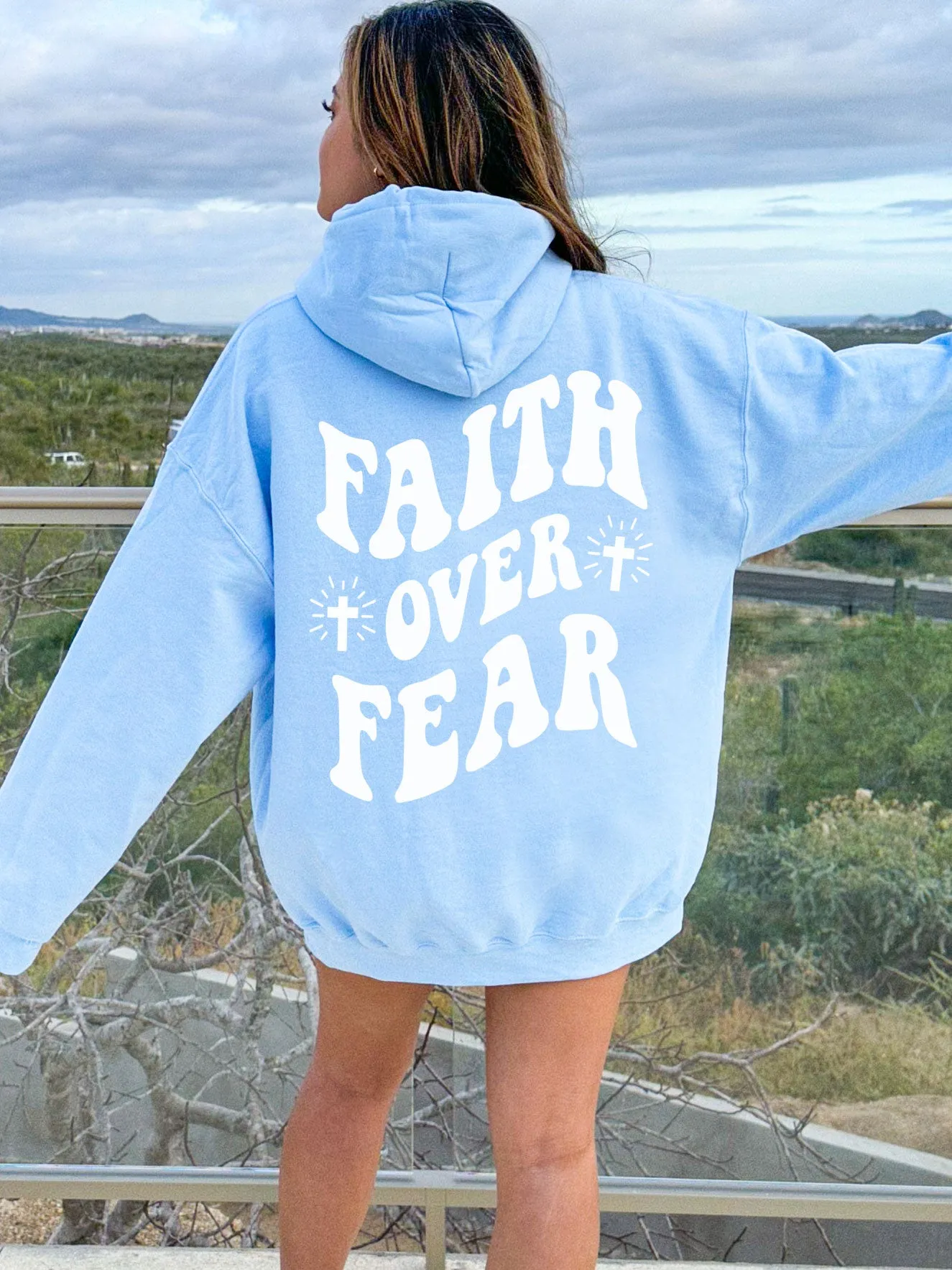 Faith Over Fear Hoodie - New!