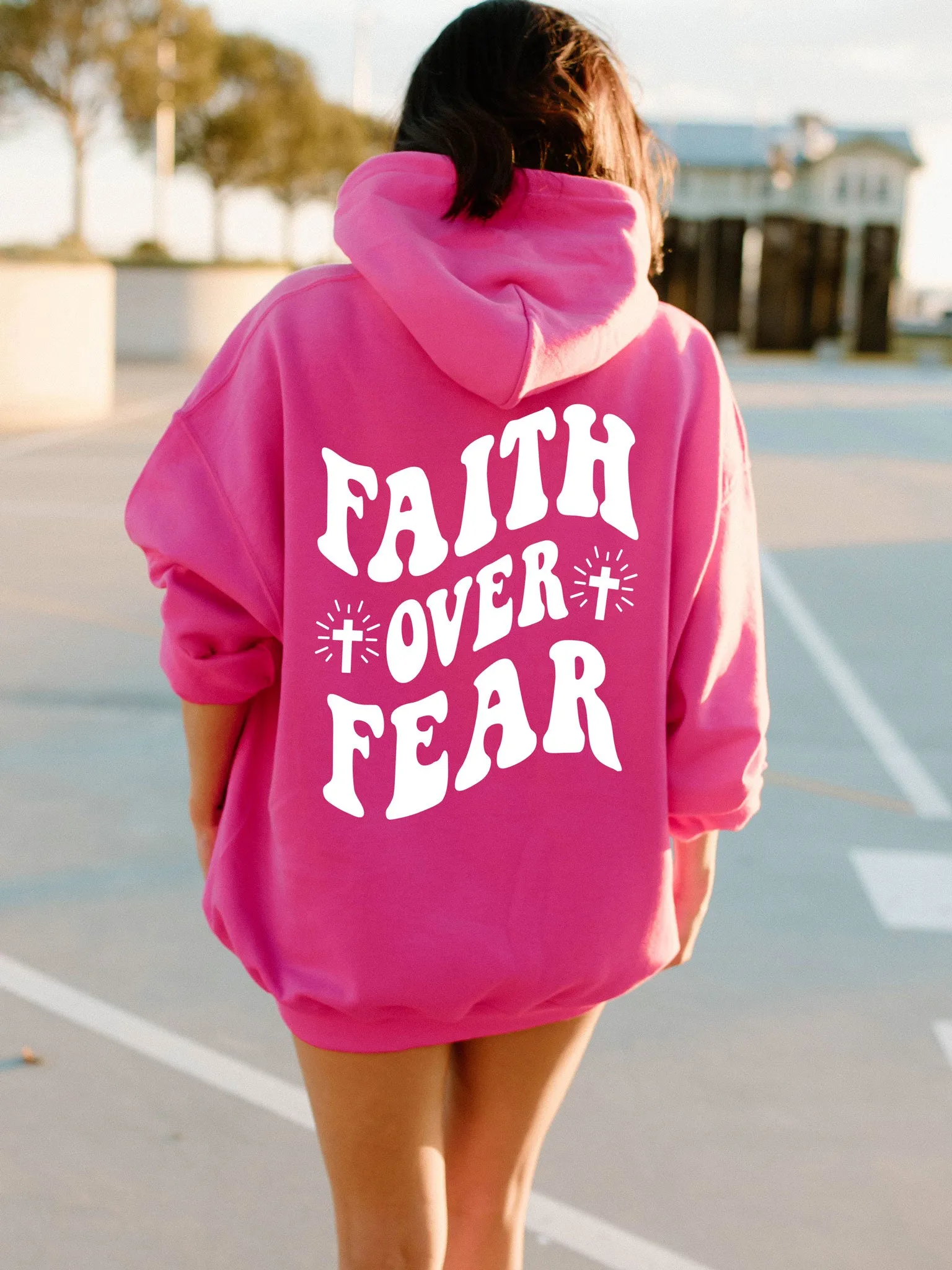 Faith Over Fear Hoodie - New!