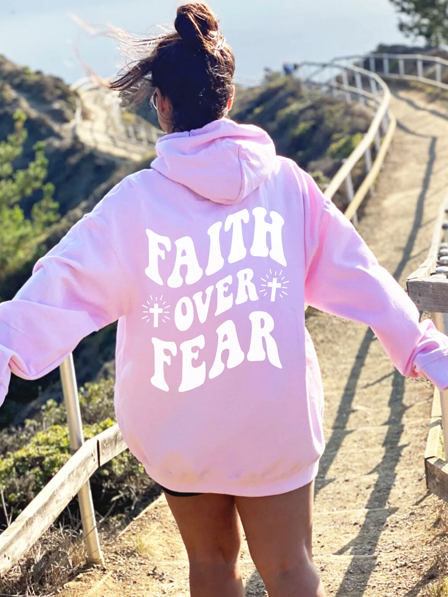 Faith Over Fear Hoodie - New!