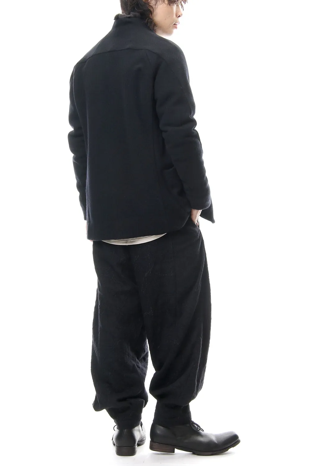 FASCNATE Limited Coat Winton Wool / Cashmere & Rex Rabbit Fur