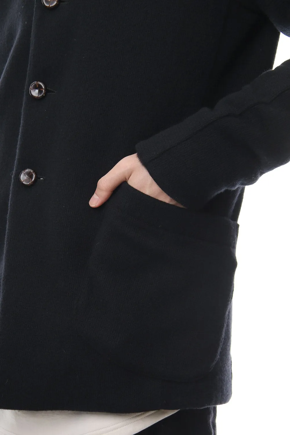 FASCNATE Limited Coat Winton Wool / Cashmere & Rex Rabbit Fur