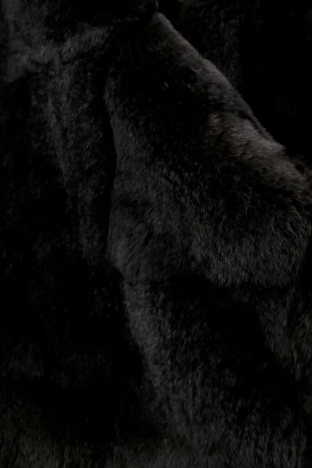 FASCNATE Limited Coat Winton Wool / Cashmere & Rex Rabbit Fur