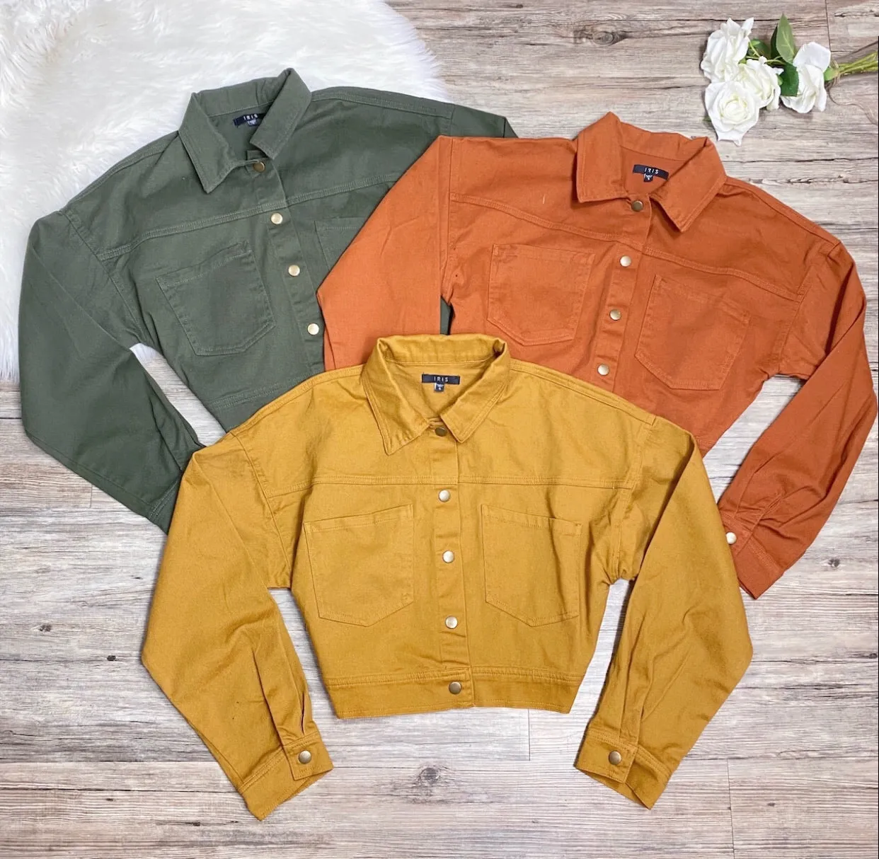 Fave Time Jacket - Rust