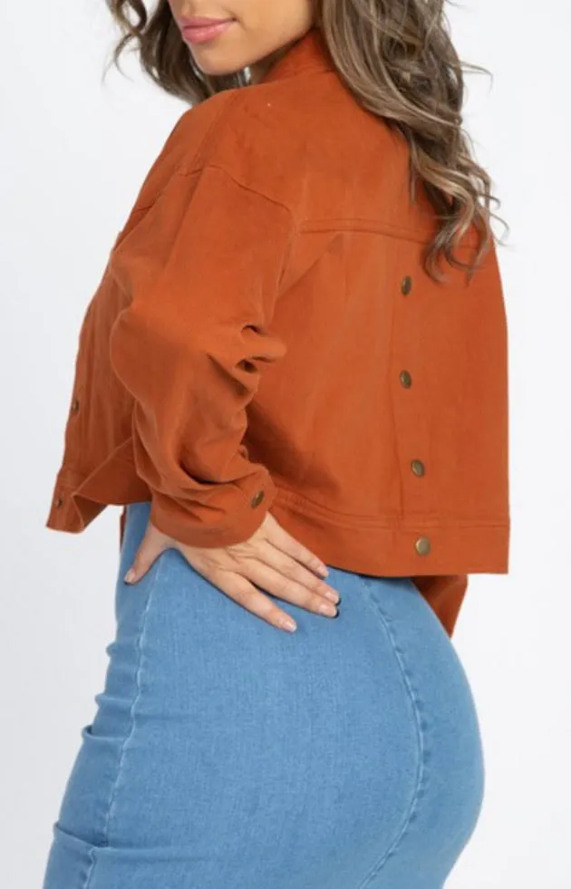 Fave Time Jacket - Rust