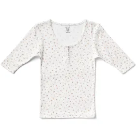 Field Tee in Fleur Print Sorbet by Soor Ploom