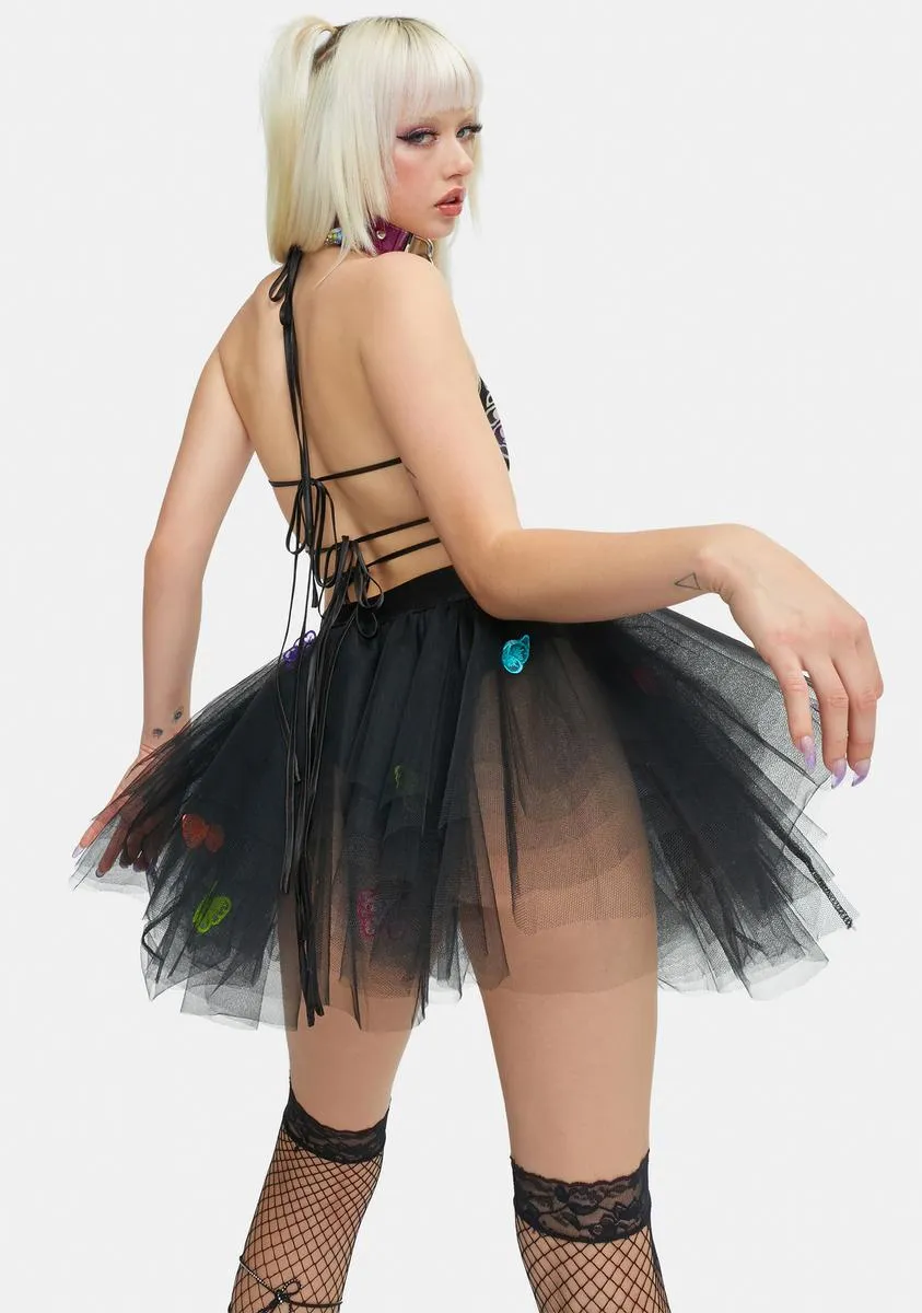 Fluttering Bliss Tulle Mini Skirt