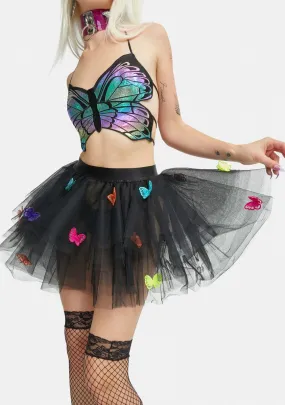 Fluttering Bliss Tulle Mini Skirt