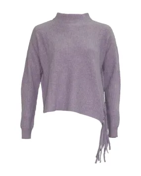 Fringe Funnel Pullover