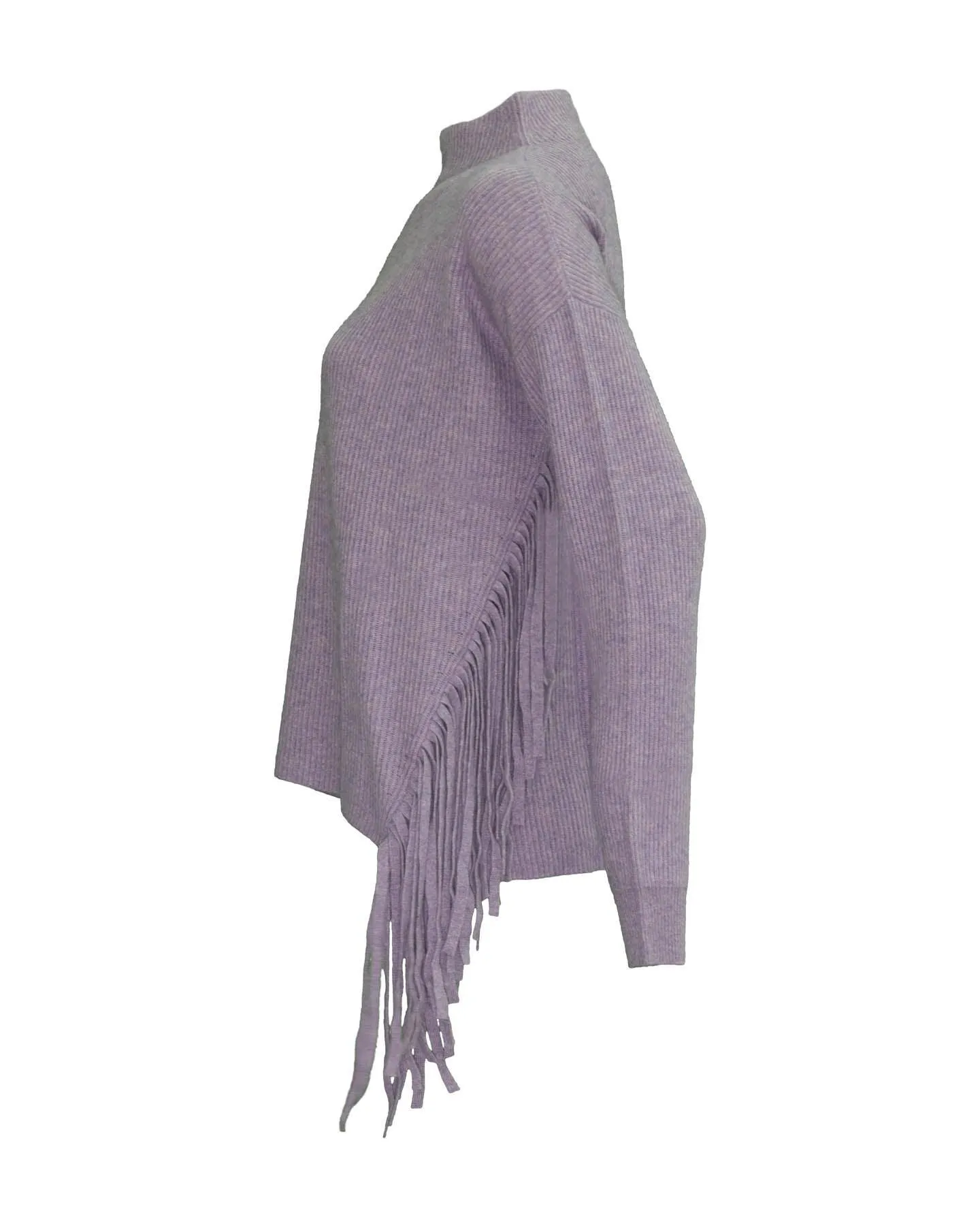 Fringe Funnel Pullover