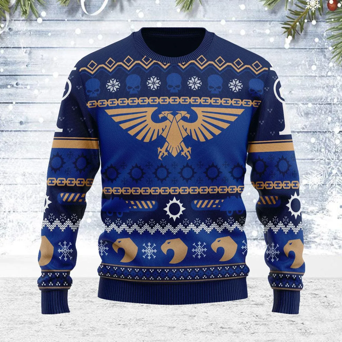 Gearhomie Icy Imperium Knitted Iconic Ugly Christmas Sweater