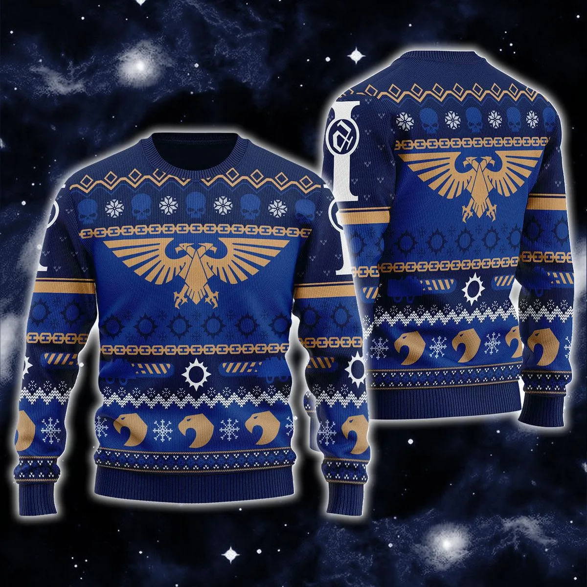 Gearhomie Icy Imperium Knitted Iconic Ugly Christmas Sweater