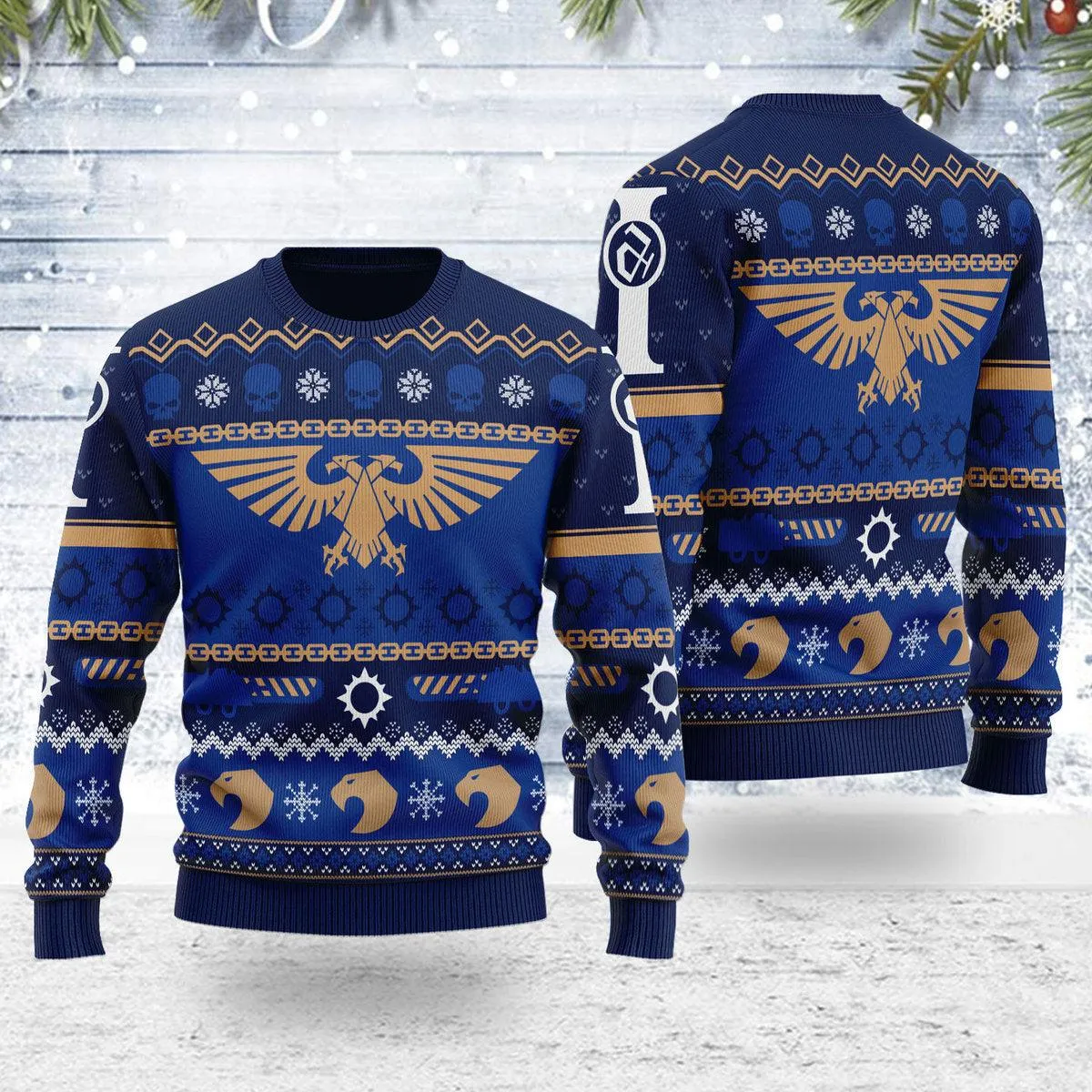 Gearhomie Icy Imperium Knitted Iconic Ugly Christmas Sweater