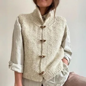 Gebreide Knoop Vest