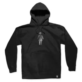 Girl Dot OG Embroidered Pullover Black