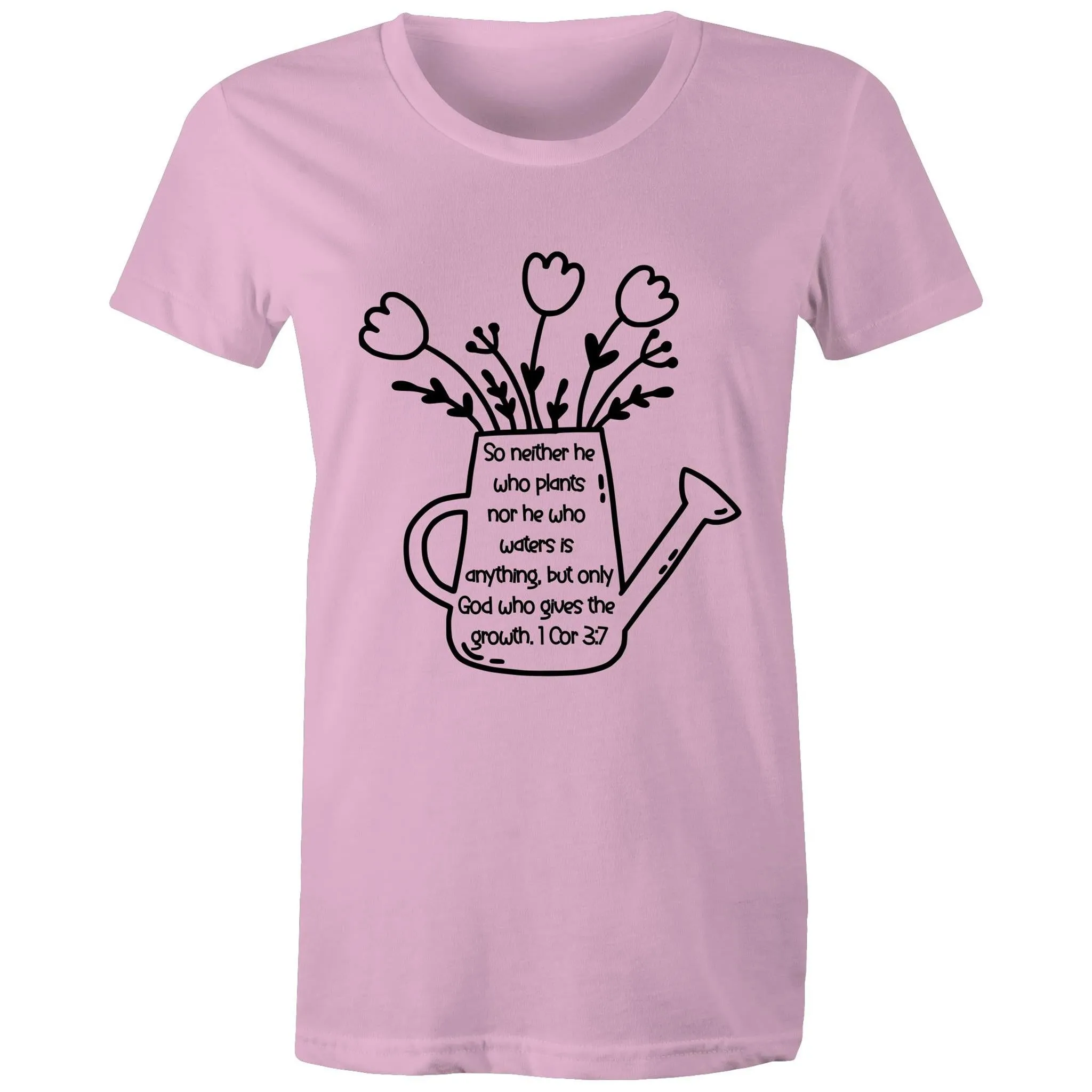 God Made It Grow Christian Women's Tee