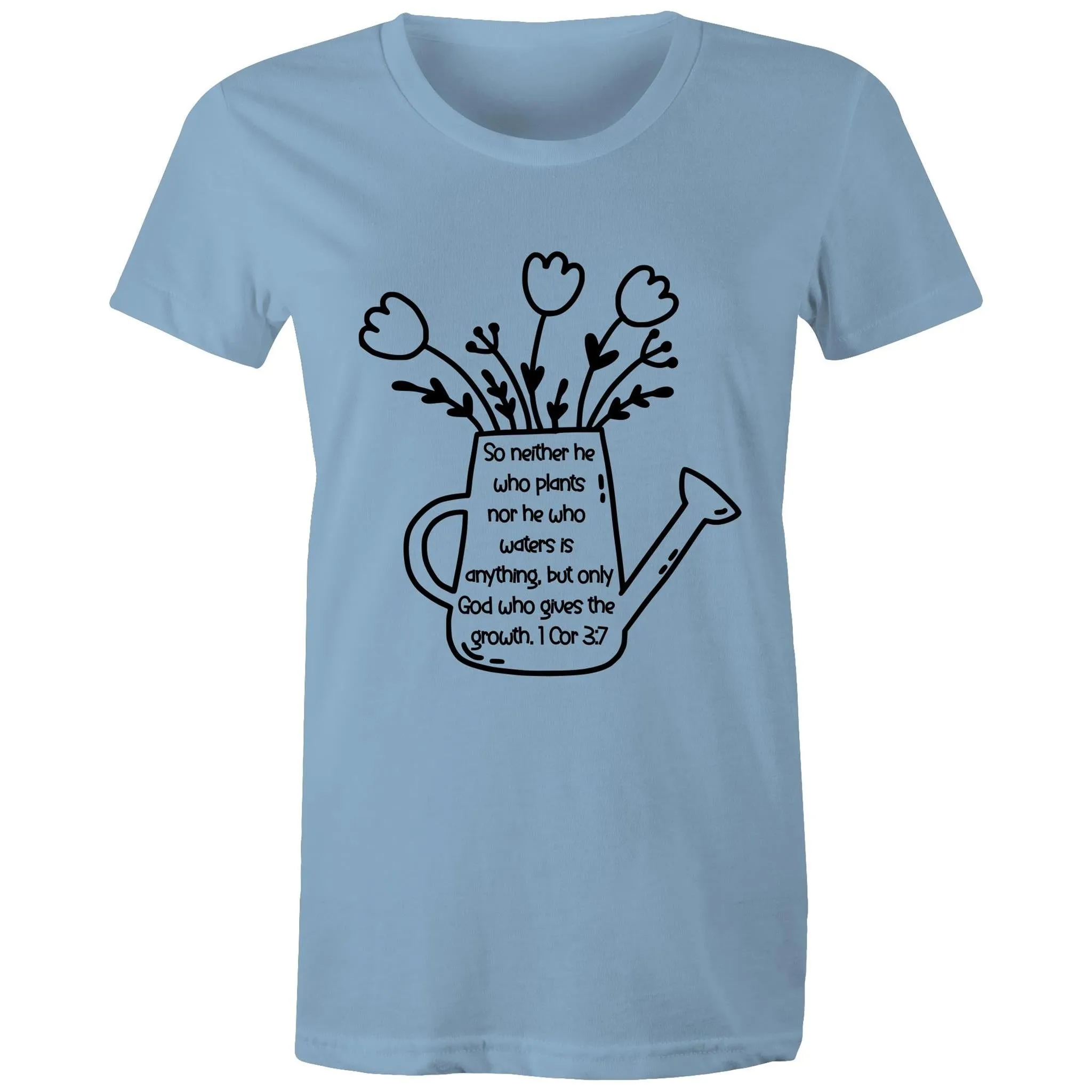God Made It Grow Christian Women's Tee