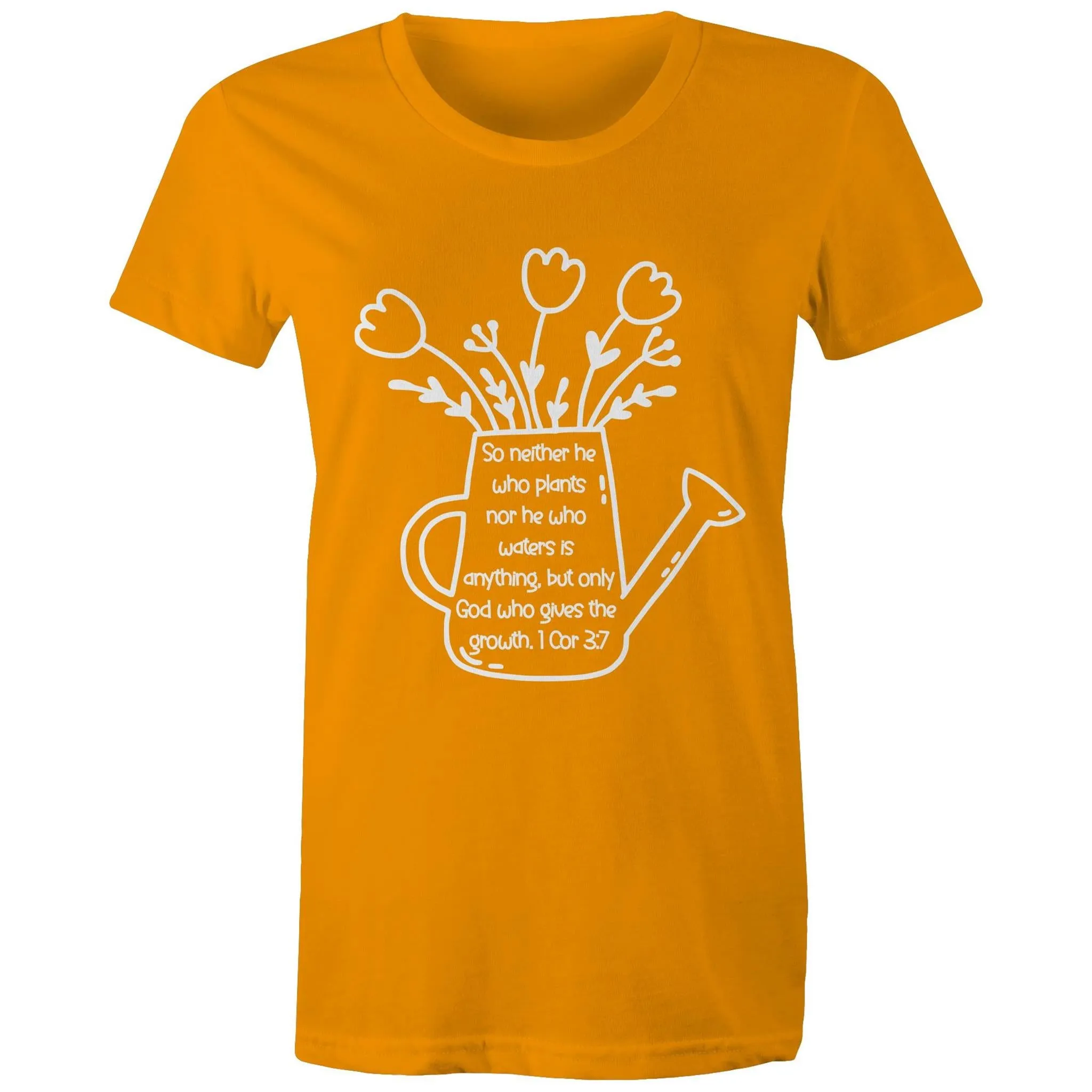 God Made It Grow Christian Women's Tee