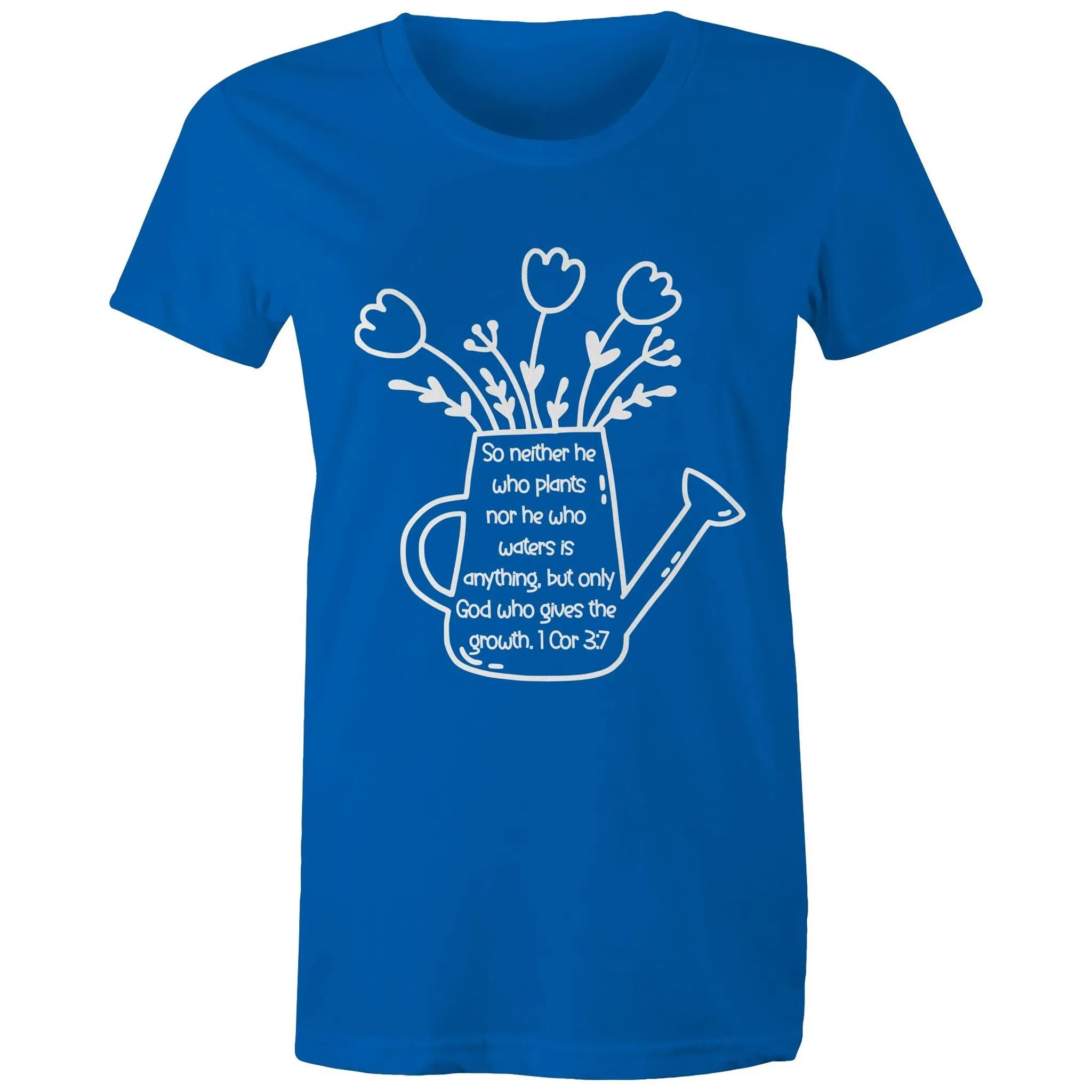 God Made It Grow Christian Women's Tee