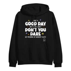 Good Day - Black Pullover