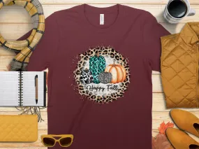 Happy Fall Pumpkins Shirt, Tank, Sweatshirt and Matching Family Shirts. Perfect for a Fall, Autumn or Thanksgiving Gift