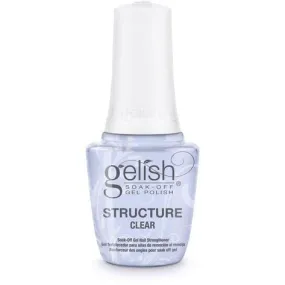 HARMONY GELISH Clear Brush-On Structure Gel 0.5 oz