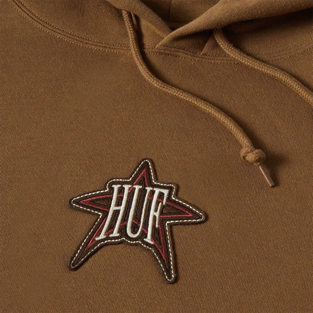 Huf - Intergalactic Pullover Hooded Sweatshirt - Mud